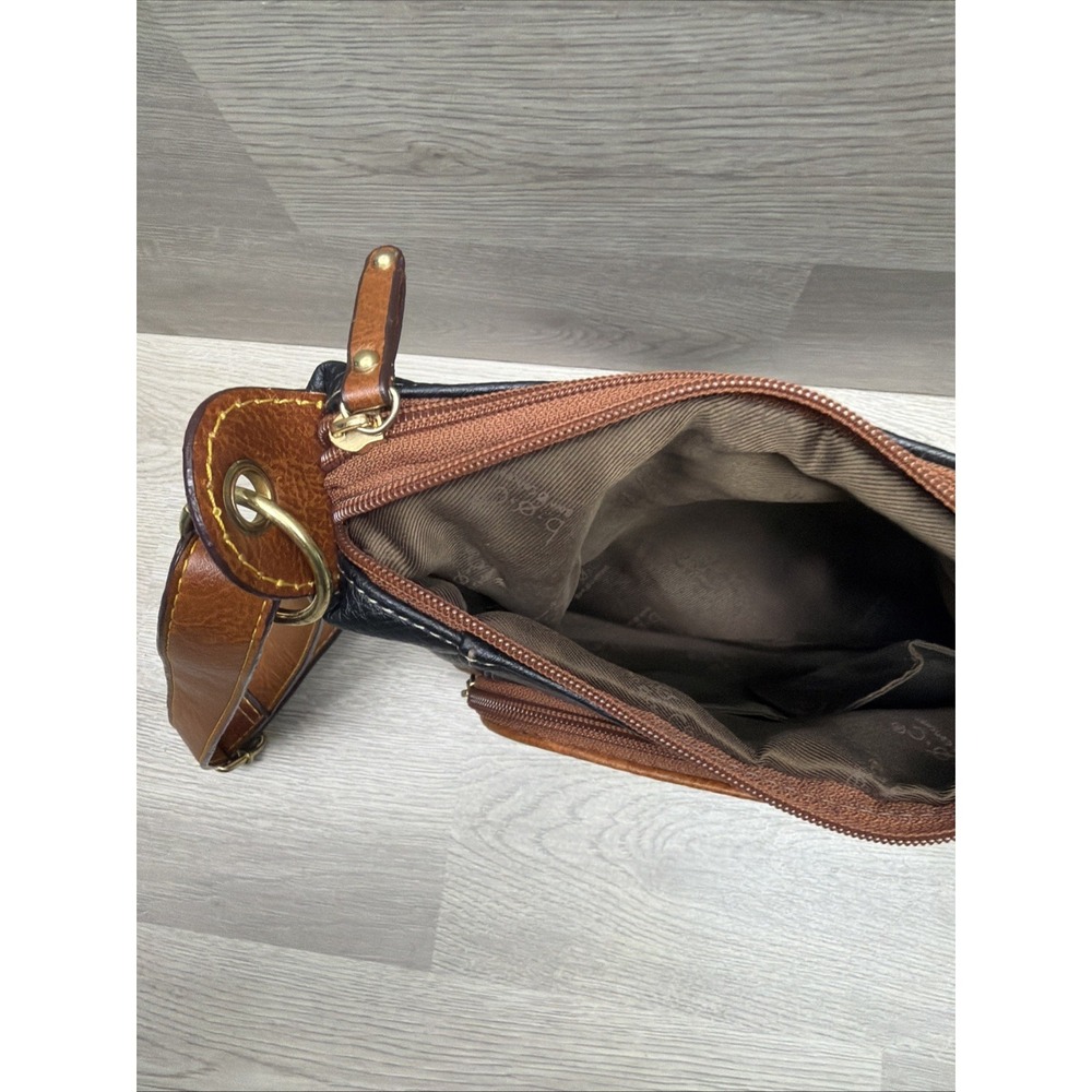 B.O.C. Born Concept B.Ø.C. Pebbled Black Vegan Leather Shoulder Bag - Picture 9 of 14